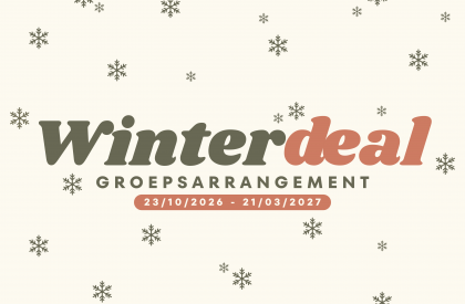 🥌🪓 Winterdeal - groepsarrangement